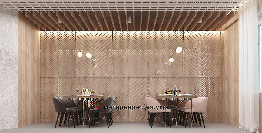 Дизайн ресторану Massif у Кагарлику, Київської області
