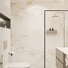 Изысканная мраморная ванная комната