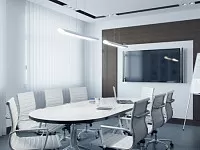 Дизайн переговорной комнаты "Украинского центра томотерапии". Дизайн ОФИСА