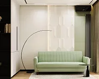 Мятное равновесие: пространство для тишины и фокуса. Дизайн КАБИНЕТА