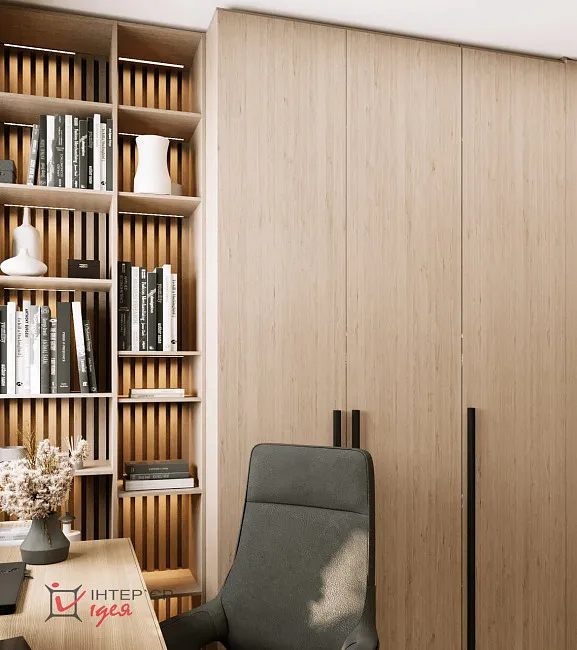 Современный кабинет дома, 11 м2