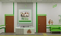 &quot;7ЯClinic&quot;, коридор в отделении семейной терапии. Дизайн САЛОНА КРАСОТЫ