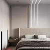 Спальня в поєднанні двох кольорів